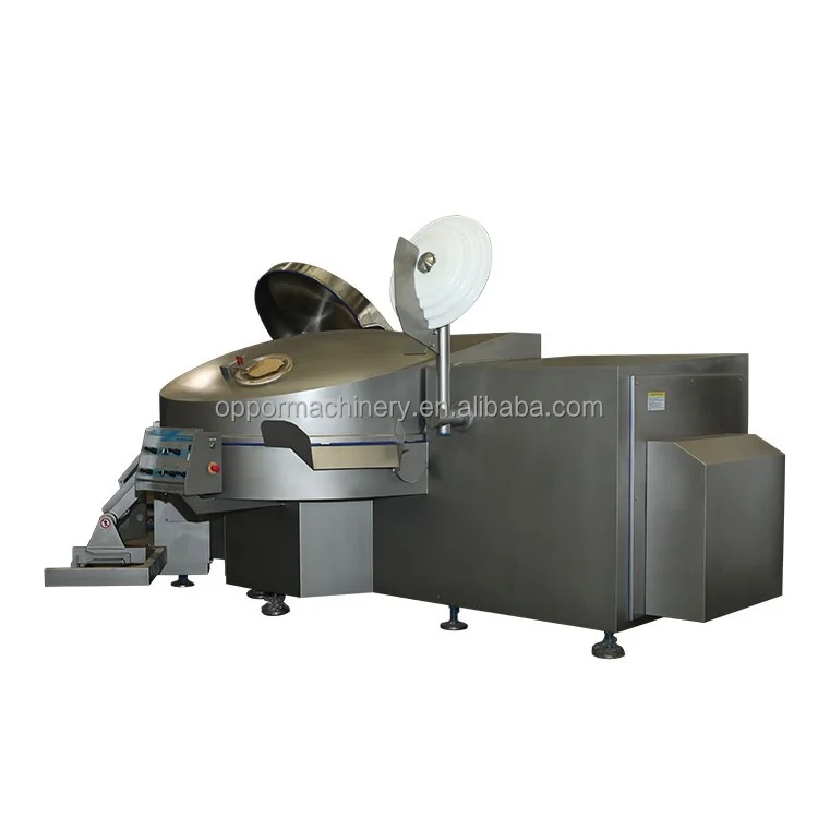 High Speed Low Noise 200L 330L 500L Vacuum Meat Bowl Chopper Vacuum Bowl Cutter Machine