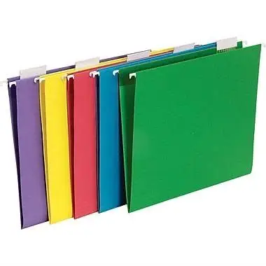 FC size high quality paper Hanging file folder office suspension files