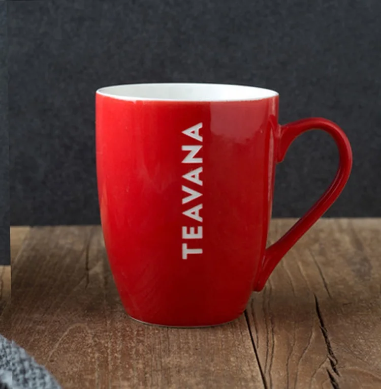 14 oz 18 oz Wholesale Promotional Gift Customized Laser Engraved Mugs Silicone Ceramic Coffee Cup Mug With Laserable Logo