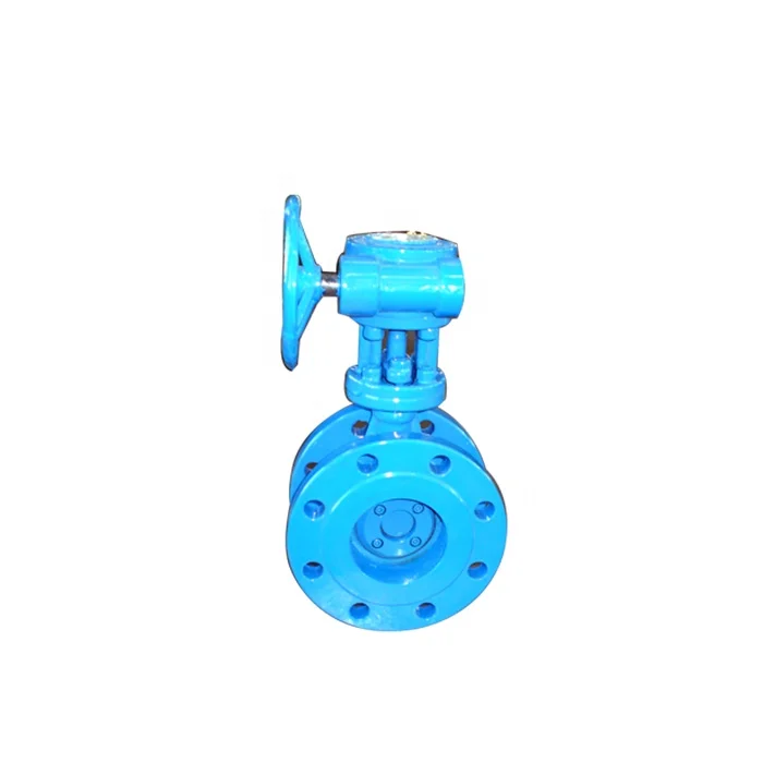 ductile cast iron dn200 mini flanged butterfly valve nbr seat
