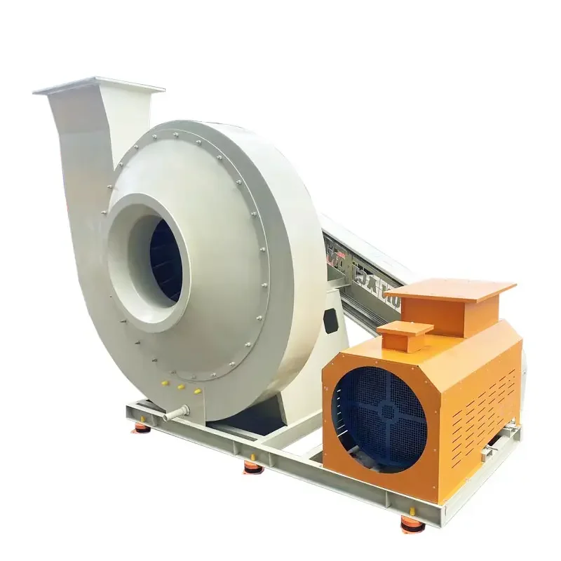 High Pressure Low Noise Fiber Reinforced Chemical Resistant Fiberglass Centrifugal Fan