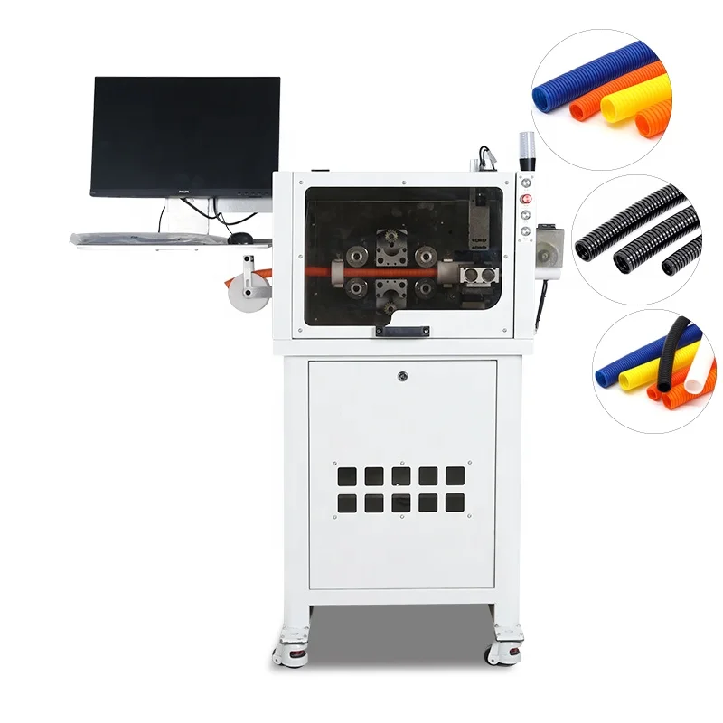 TR-1200YS Automatic Plastic Bellows Tube Pipe Cutting Machine Small Tube Cutter Automated Corrugated Cutter Machine