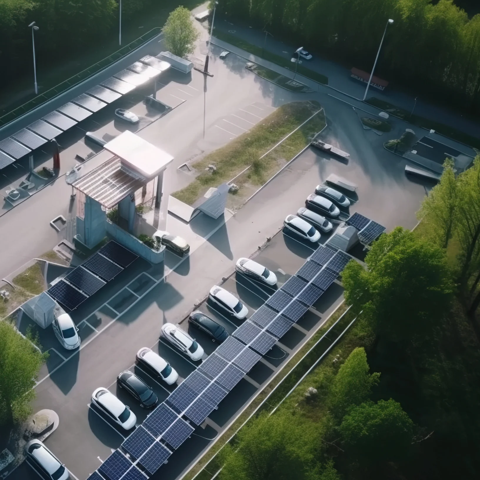 Super Racking Systems for Home Carport Installation Structure Steel Solar Panel Pole Mount Solar PV Ground Mounting Stand