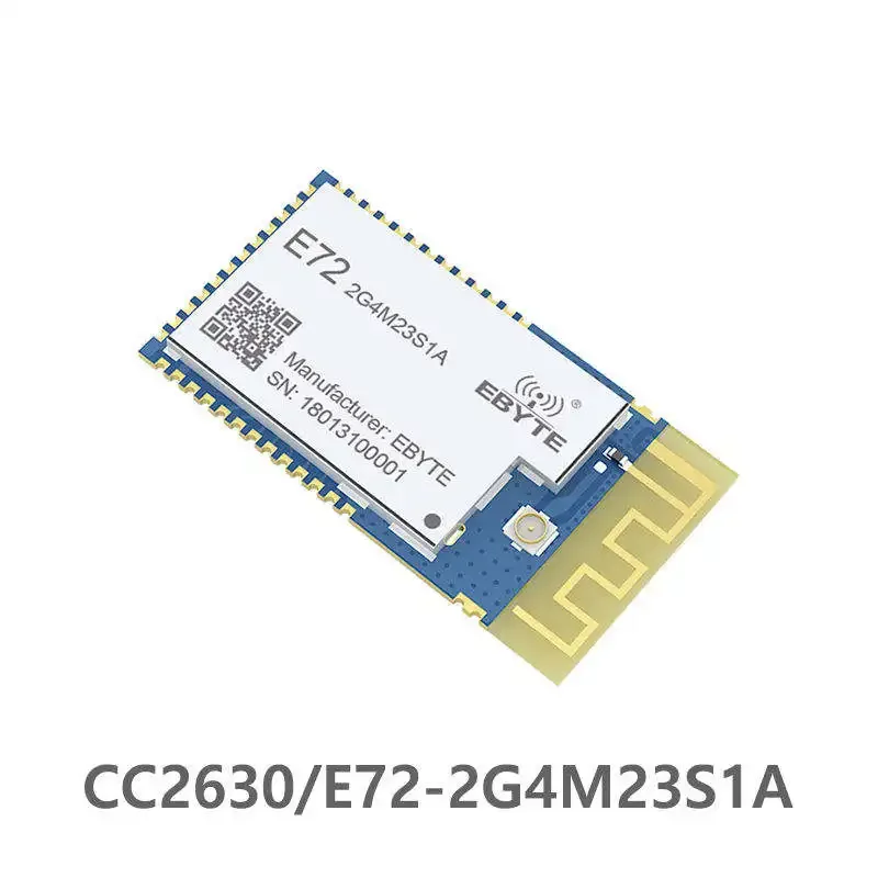 Cojxu E72-2G4M23S1A Zigbee модуль 2 4 ГГц 23dBm SMD трансивер 4g передатчик приемник 6LoWPAN IPX PCB антенна CC2630 240 мГц