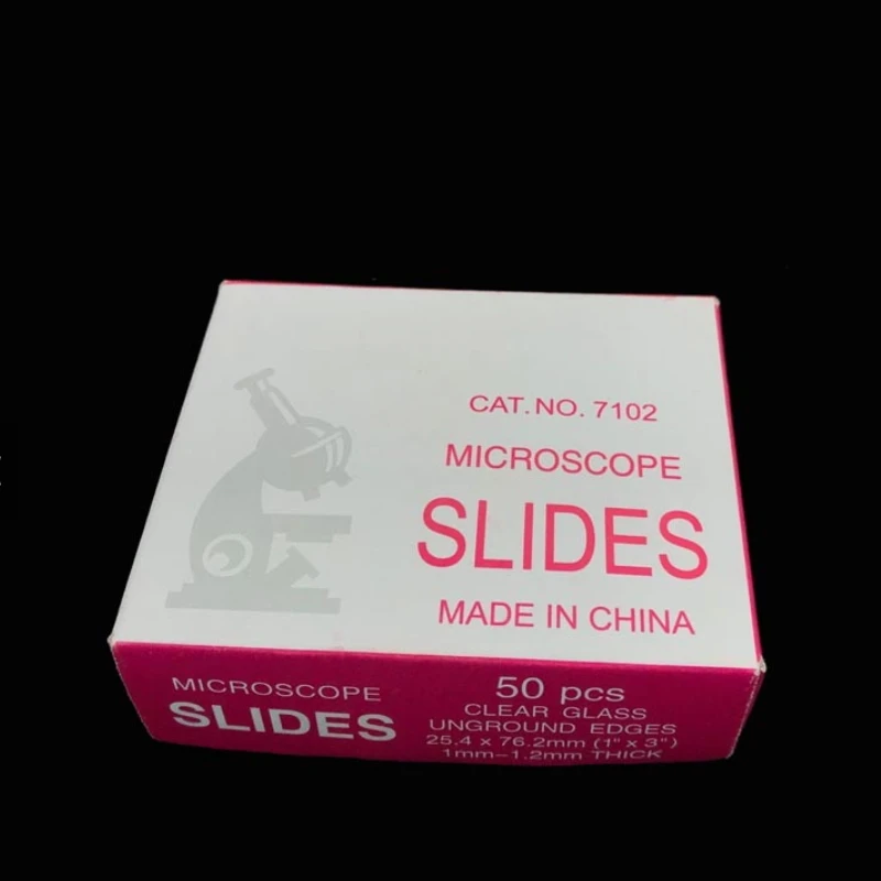 Laboratory Disposables Glass Slide Cover 50 place 7101 7102 Microscope Slide Slip