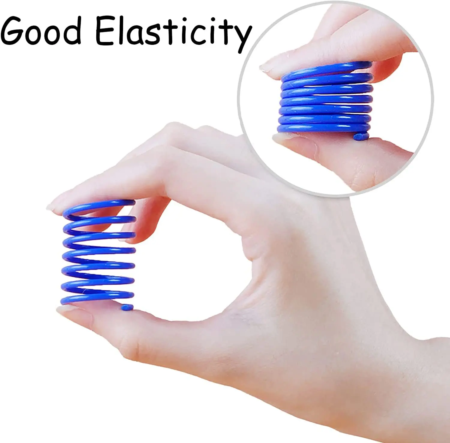 Playful Indoor Cat Spiral Spring Keep Fit Interactive Durable Plastic Colorful Interactive Cat Spring Toys