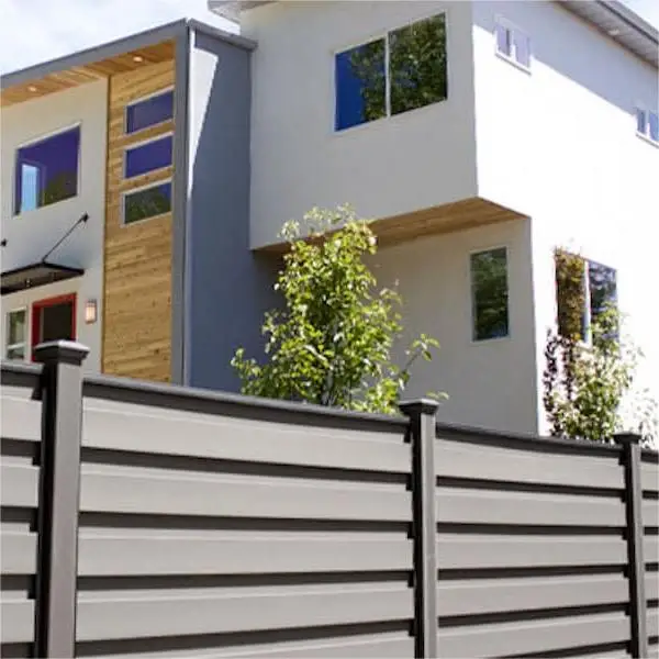 Fences For Houses,Achieve a Cohesive Flow Between Indoor and Outdoor Spaces with Durable, Stylish WPC Garden Fences