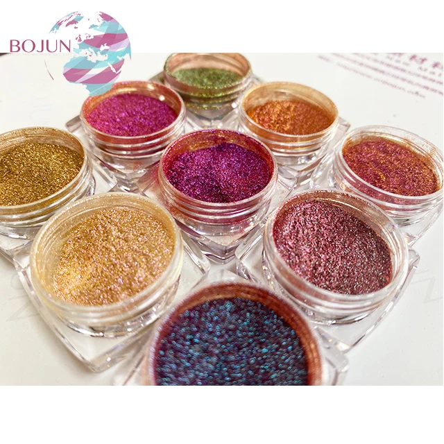 Big Discount Hot BOJUN Eco-friendly mica natural glitter loose makeup private label cosmetic wholesale bulk eye shadow pigment