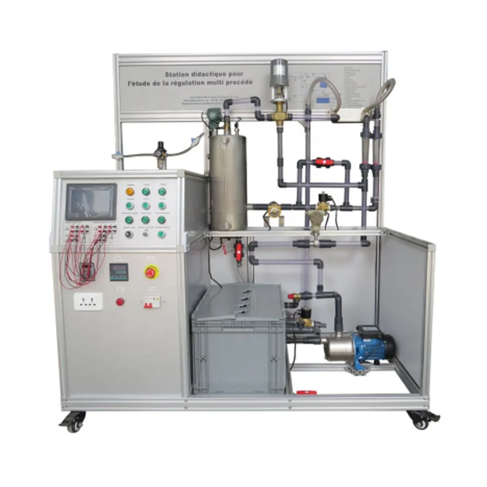 Multi Process Regulation Training Station Process Control Trainer Vocational Training Equipment Educational Equipment