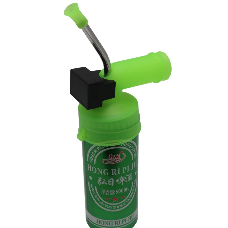 Wine accessories Hot sale Christmas Can beer snorkel with timer for Party