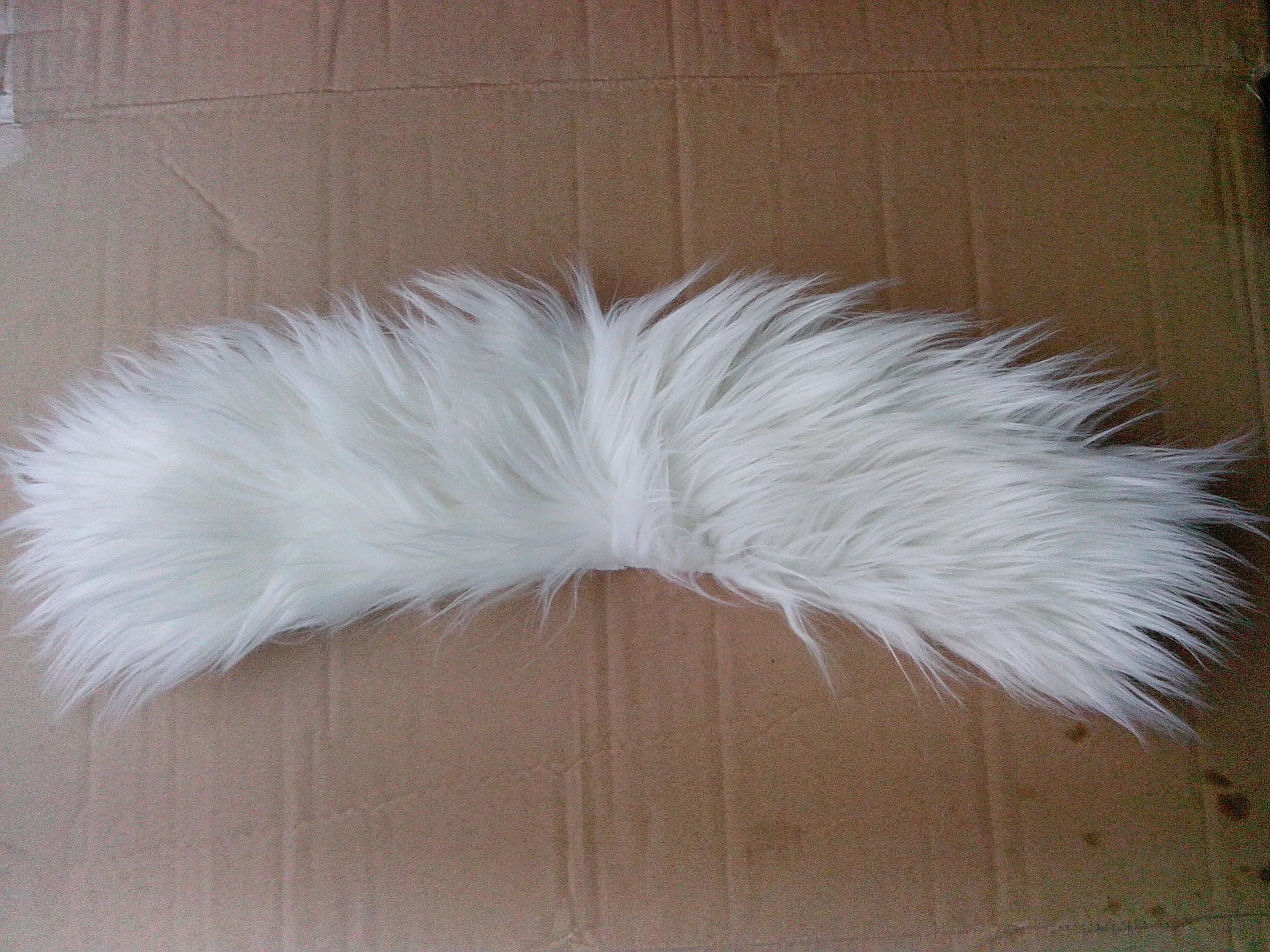 Natural mix colour big faux fur fake fox fur collar