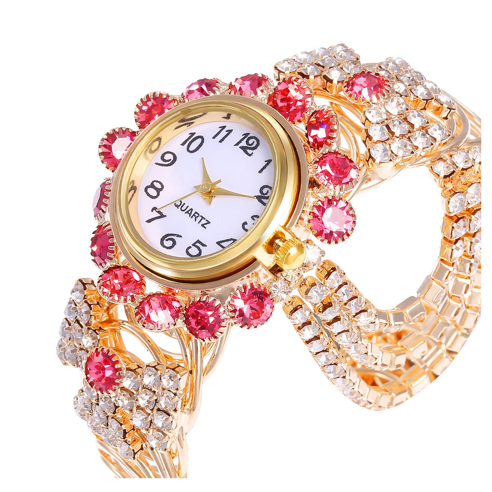 2021 Top Brand Luxury Rhinestone Bracelet Watch Women Watches Ladies Wristwatch  Watch for Women Clock