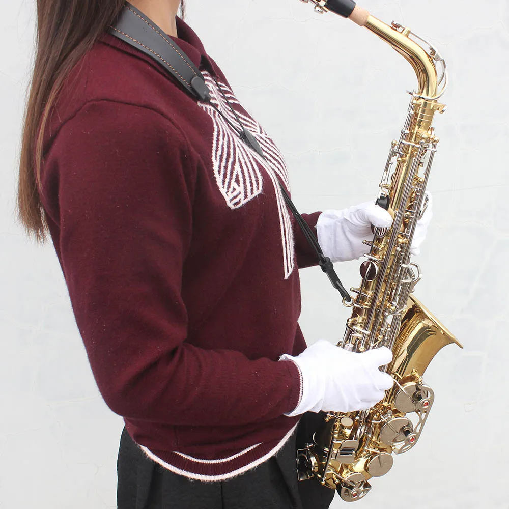 recommended  instrument   alto saxophone   lacquer gold    gold white shell  Eb saxophone