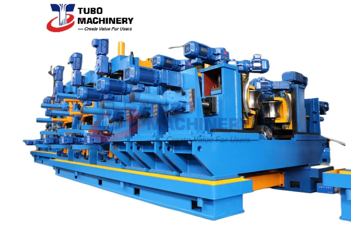 Large Size Square Pipe Roll Forming Machine Steel Tube Mill