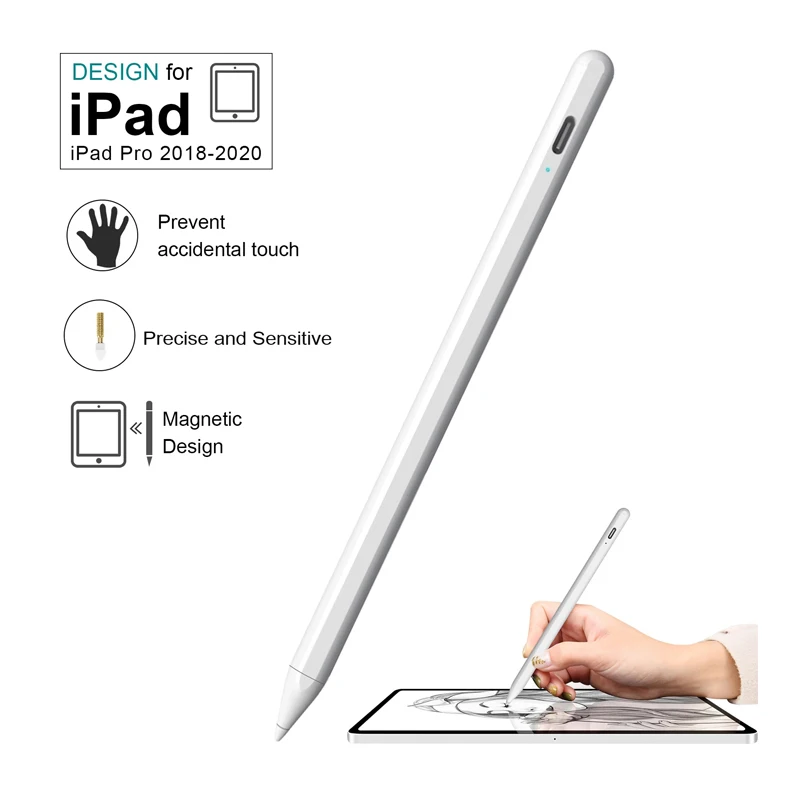Metal Aluminum Touch Stylus Pen for iPad Air 3