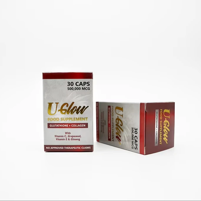 Wholesale Custom Fashion design Holographic packaging box Vial Bottle Packaging vial Paper Boxes and labels