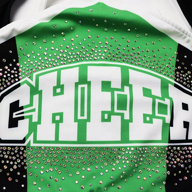 Best Selling Free Design Kids Cheer Uniforms Cheerleading Tank Top and Shorts