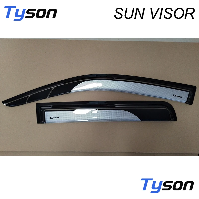 Фабрика высокое качество шин для грузовых автомобилей аксессуары 4x4 грузовик пикап дождь солнцезащитный козырек окон для D-MAX