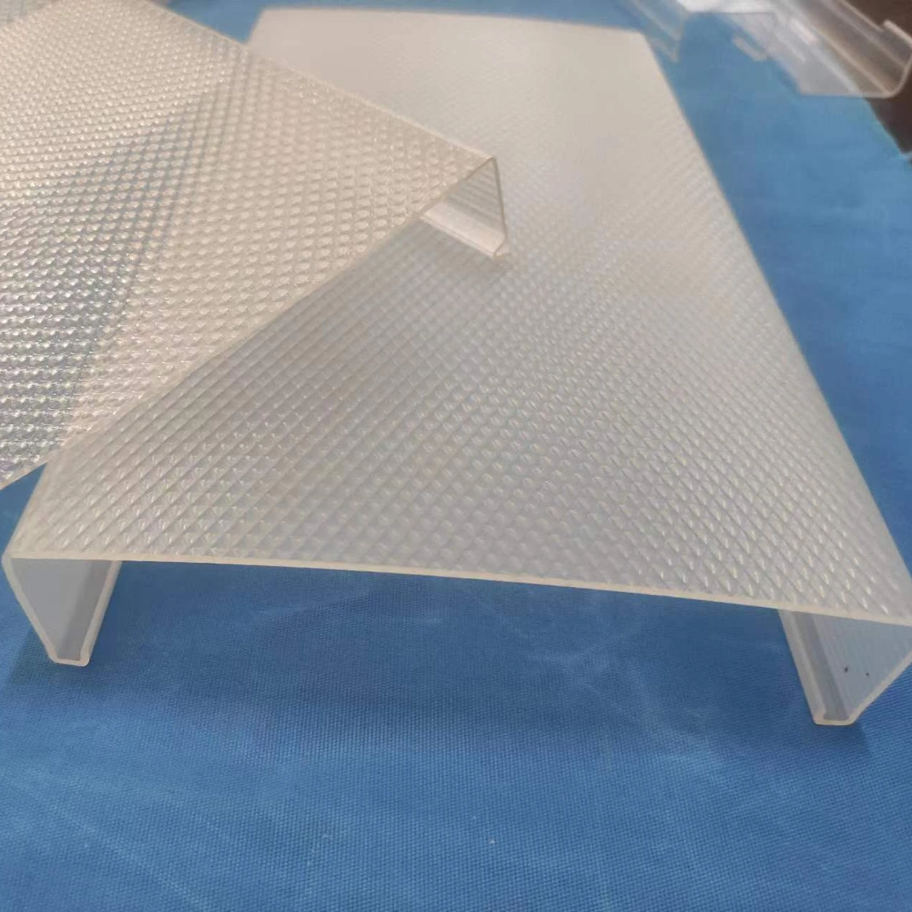 Микро прозматический сотовый ugr диффузор pmma для светодиодной линейной профильной крышки