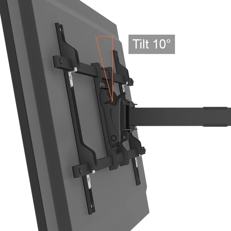 Extra long extension LED LCD Sliding TV Wall Mount Bracket With Super Long Extension Arm