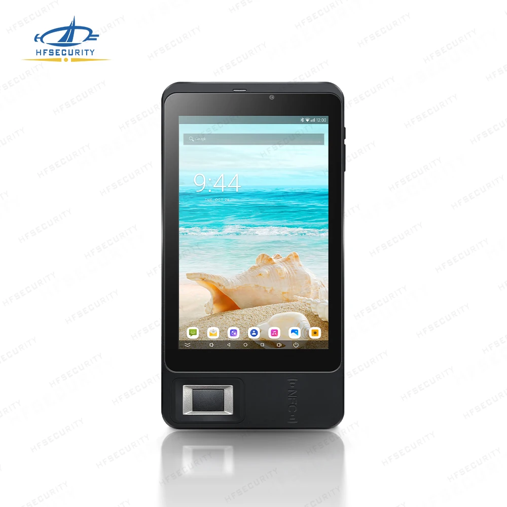 HFSecurity FP07 Android 11 Biometric Recognition OR Code Reader NFC Scanner Handheld Tablet with 4G GPS Function