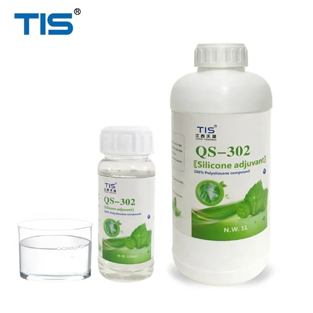 QS-302 organosilicone agrochemical wetting agent spreader spray adjuvant Cas No.67674-67-3 for glyphosate herbicide tank mix