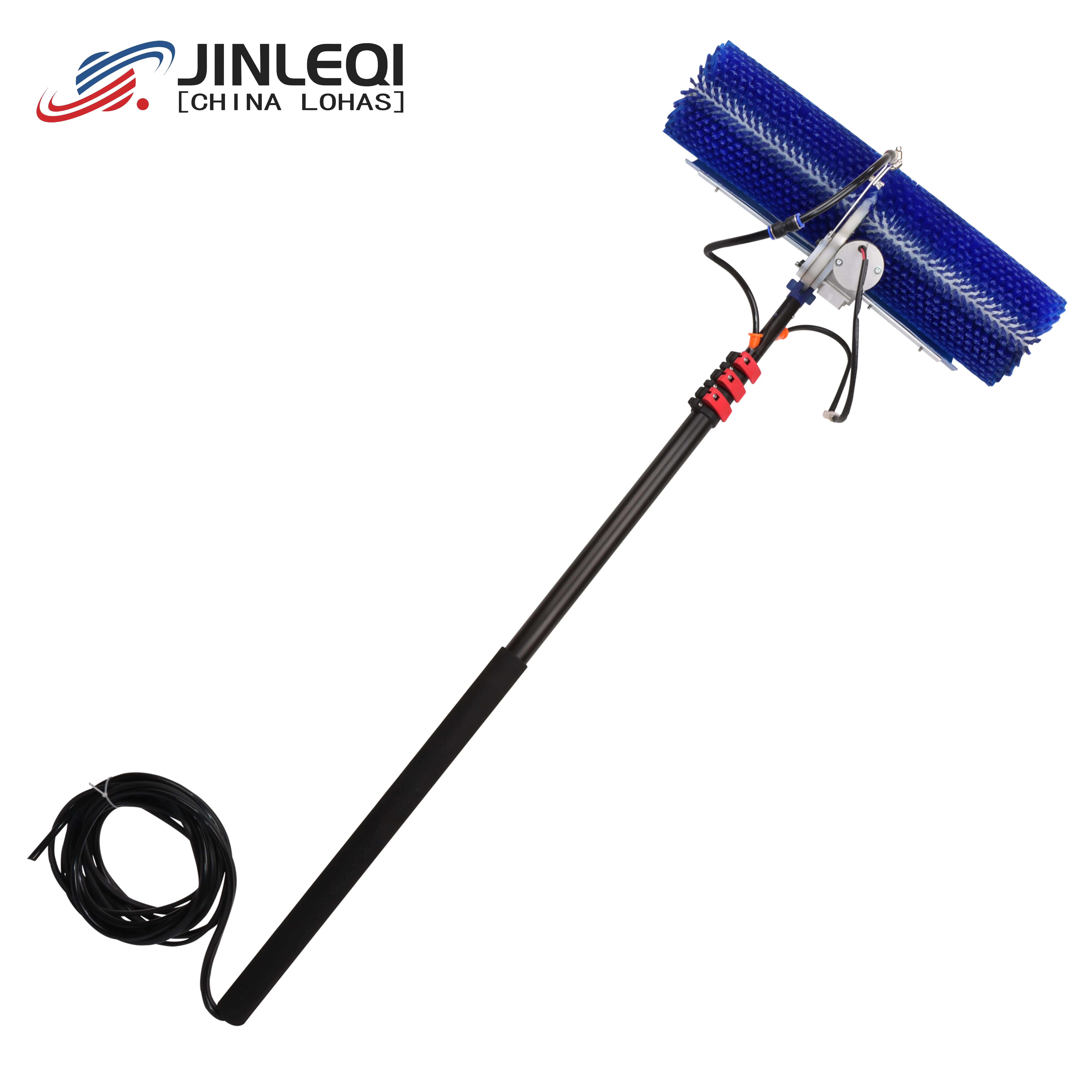 Jolech Best solar panel cleaning brush Photovoltaic panel cleaning brush Solar Panel Cleaning brush china manufacturer