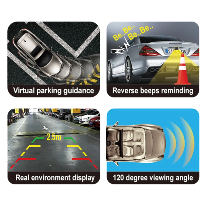  Горячая продажа беспроводной светодиодный датчик парковки система легко установить