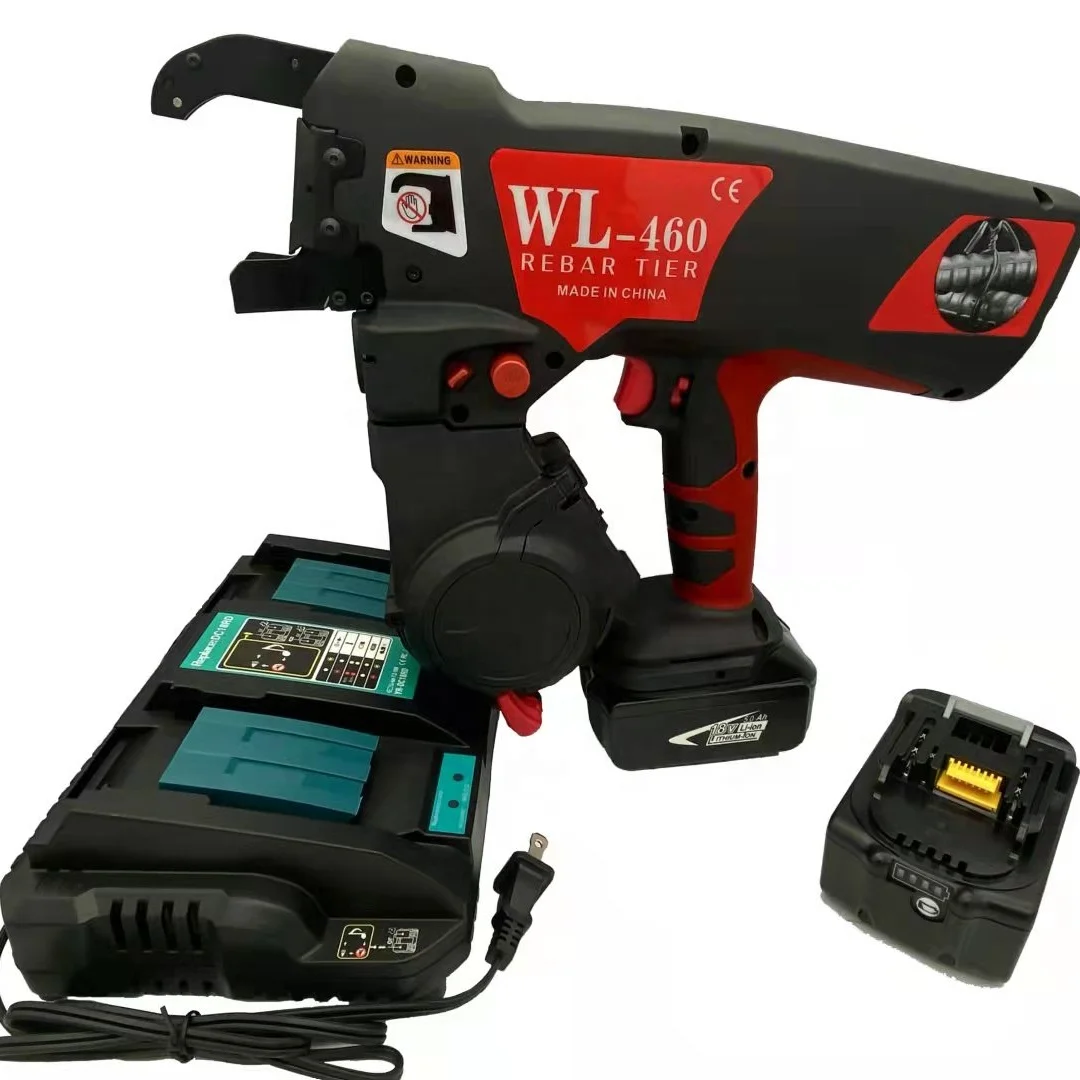 Latest Technology Handheld Rebar Tier Max RB441T Machine Li-ion Battery and Quick Charger
