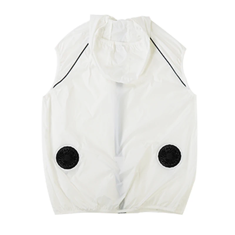 Outdoor summer heatstroke prevention and cooling clothes USB fan adjustable gear Heatstroke Prevention And Cooling