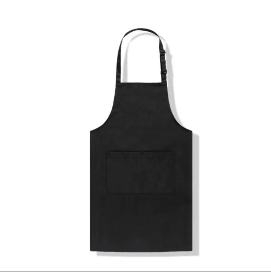 New design lace custom cooking 100% cotton kitchen apron