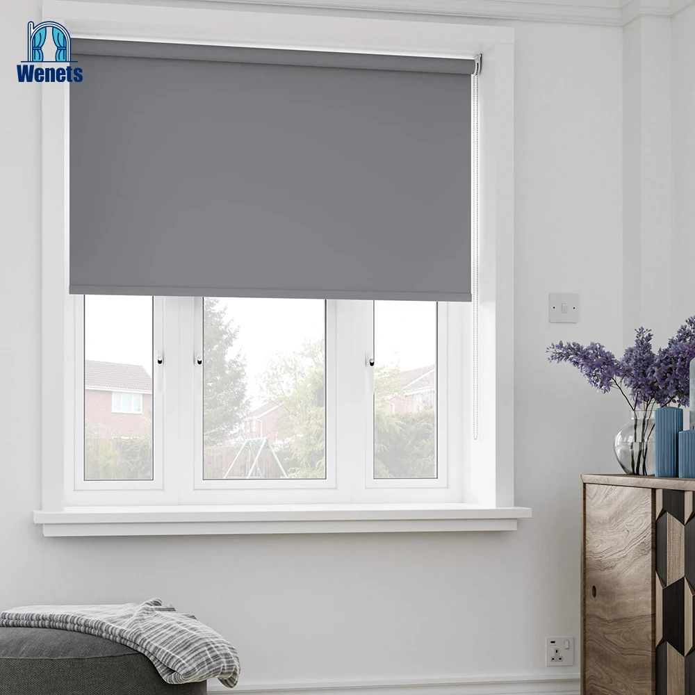 Wholesale price indoor electric roller blinds manual indoor zip roller blinds
