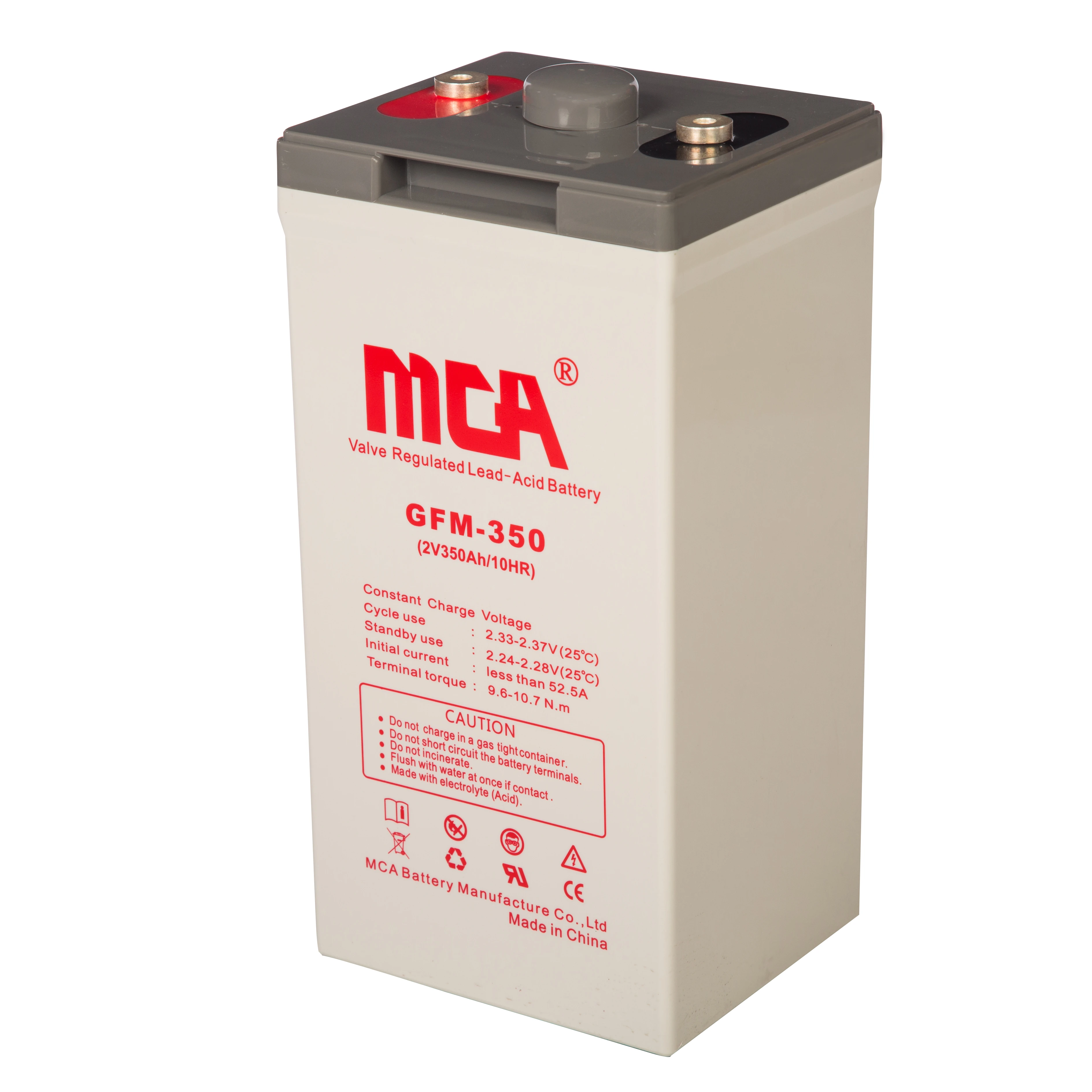 Telephone exchange system back up power 2V long life energy storage battery 200Ah