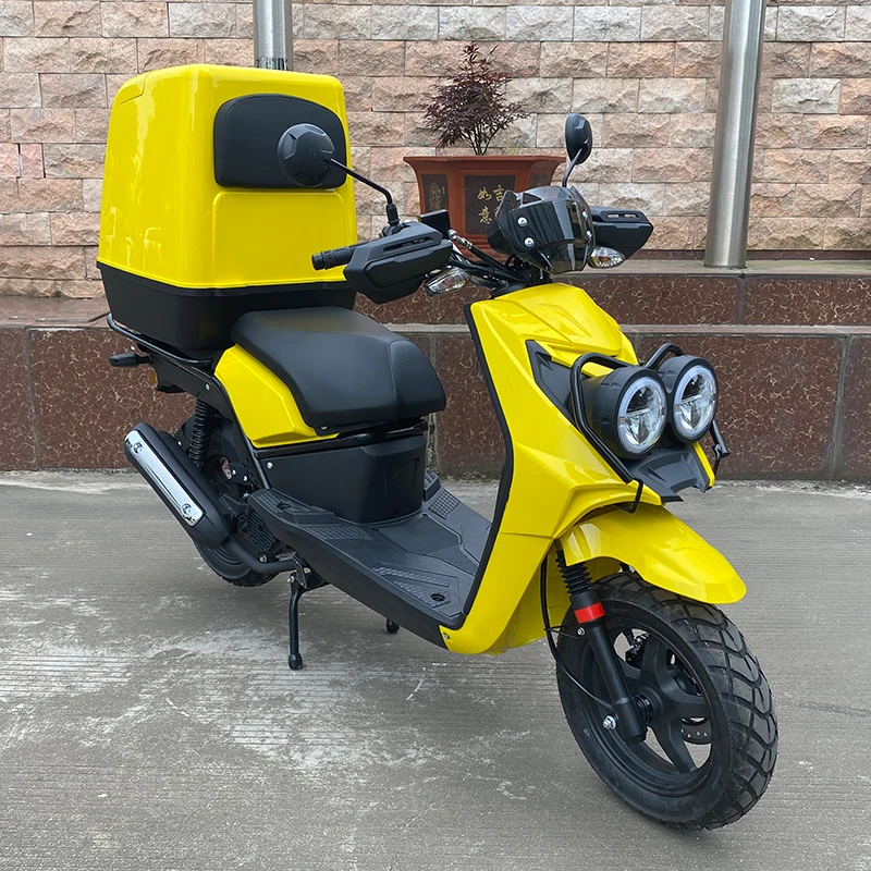 Мощный 150cc бензиновый скутер для доставки еды на вынос 85 км/ч дисковые тормоза взрослых автоматическая коробка передач