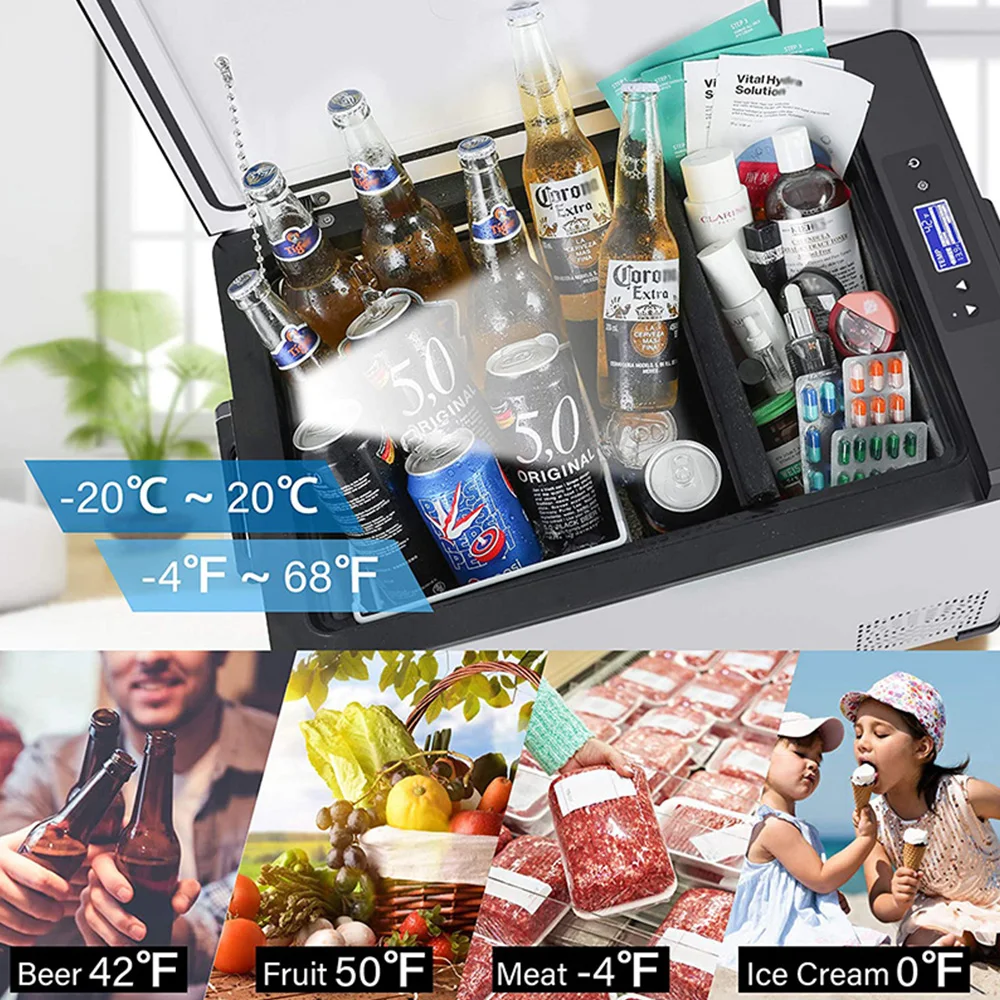 Display Mini Top Opening Thick Foaming Door Interior Divider Gelato Chest Freezer