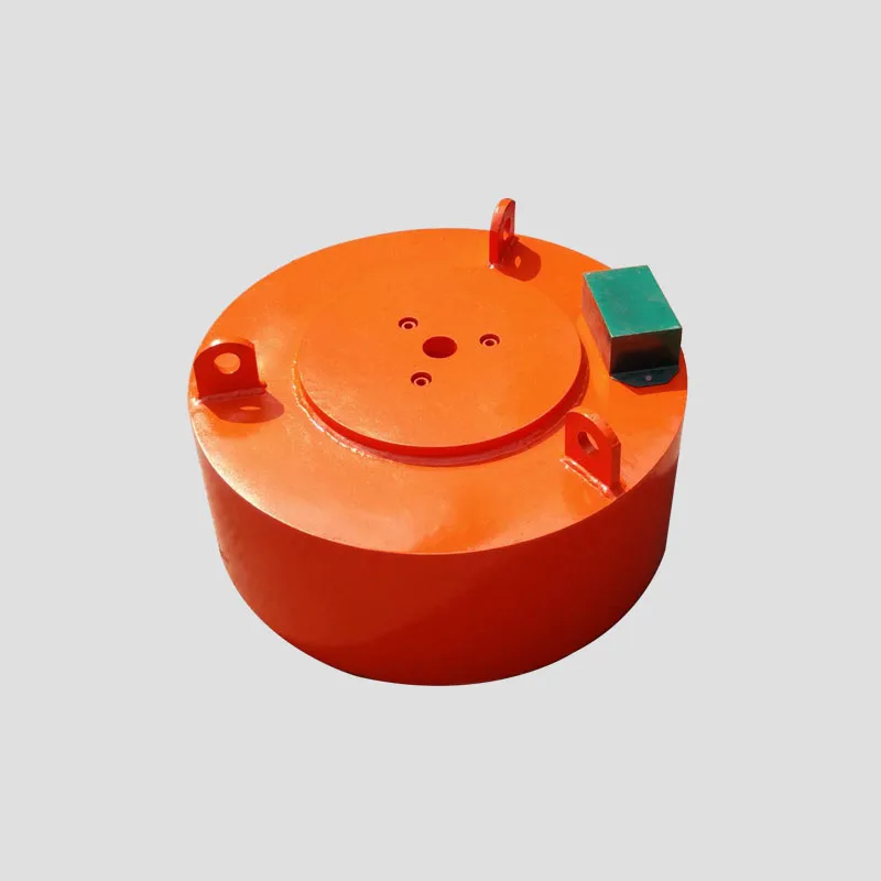Dry Powder Disc RCDB-10 Electro magnetic Separator Conveyor Belt