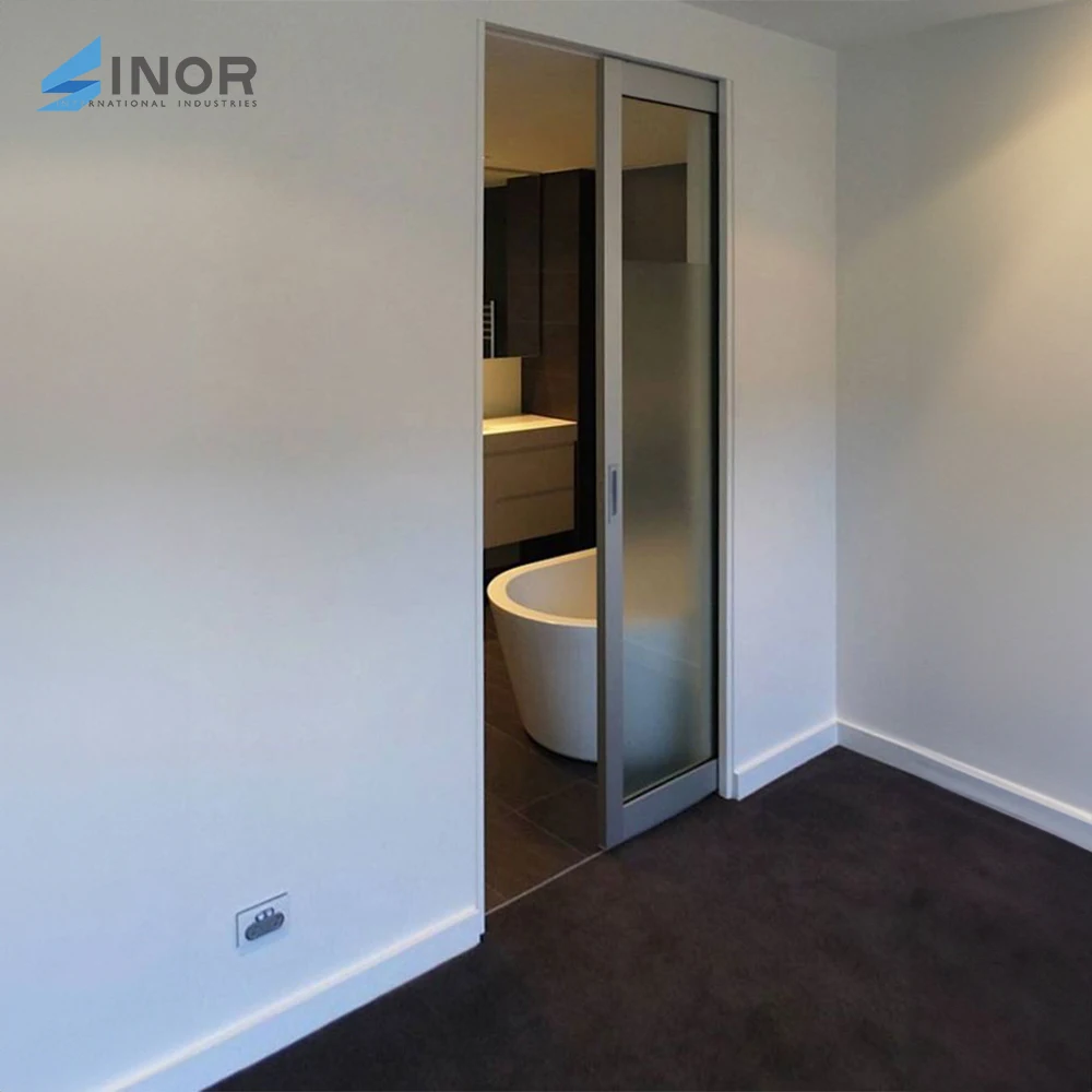 Best Selling Door System Slide Pocket Cabinet Interior Galvanized Steel Frame Hardware Wrench Front Great Price