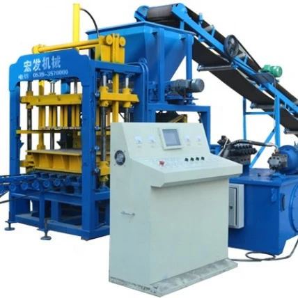 HONGFA QT4-15S Brick Making Machine Eco Brava Price Solid Block Machine Concrete Brick Machinery