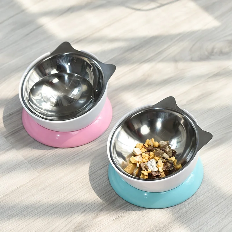 Functional Best Tilted Cat Bowl Dog Food Water Bowl For Pet