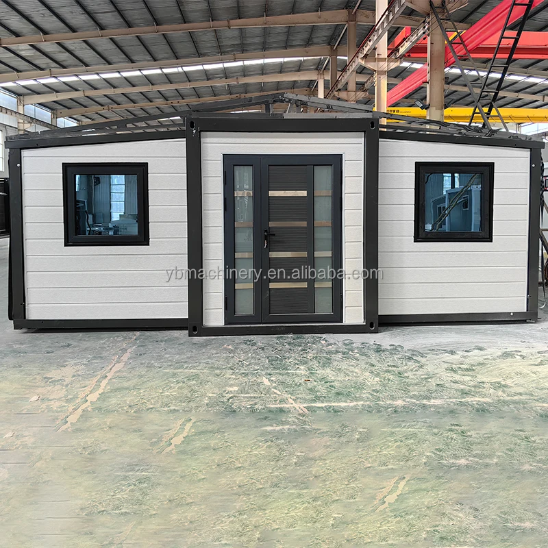 Luxury Custom Modular Homes Extendable Prefabricated  Expandable House Large Bedrooms Living Room Container House