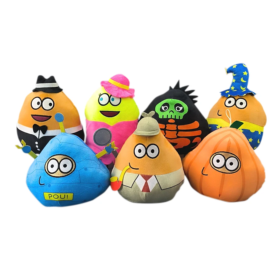 Hot Game Stuffed Animals pumpin Plush Doll My Pet  Pou Plush Toys for Kids Gift