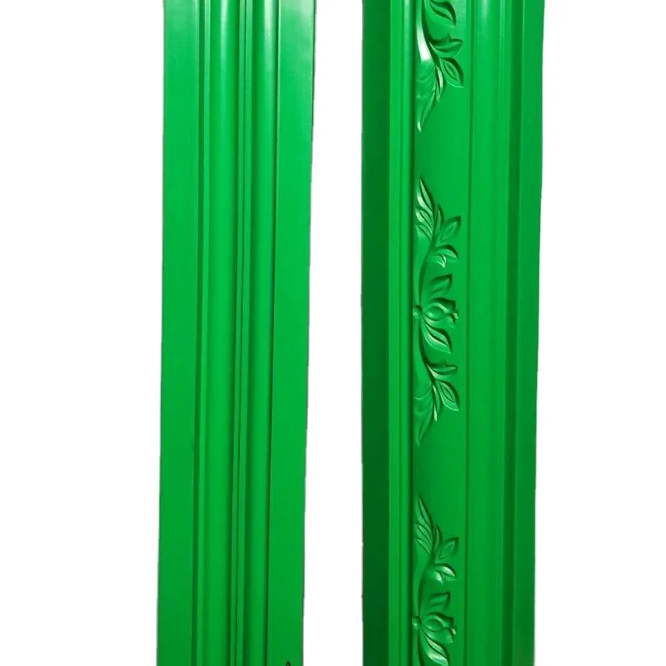 Interior Fiberglass Plaster Moulds Decorative Gypsum Cornice Line Silicone Mold  for Sale