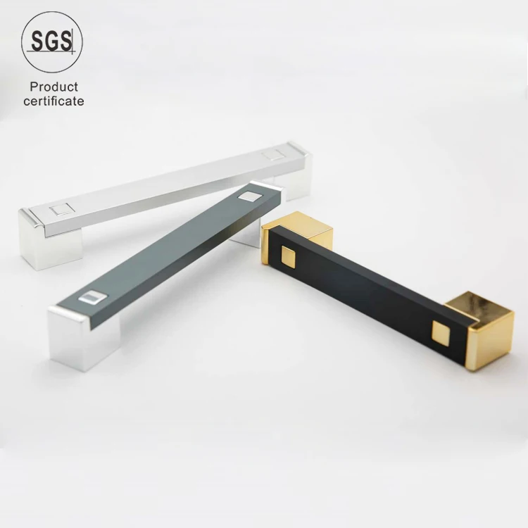 Bedroom Safety Simple Design Kitchen Plastic Knob Handles Modern Wardrobe Long Luxury Drawer Pull Cabinet Handle
