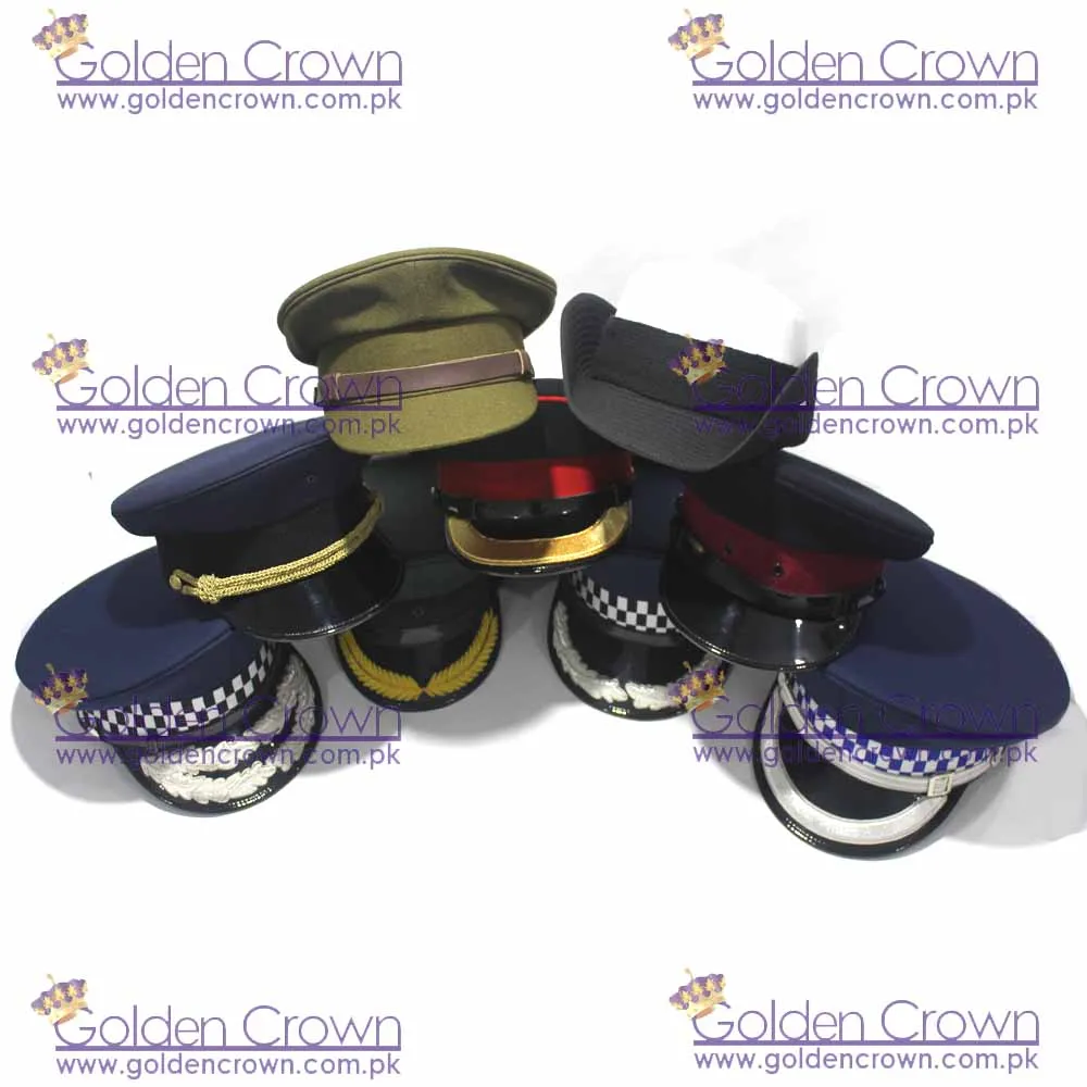 High Quality officer Uniform Peak Cap Suppliers And Manufacturer / Wholesale peak cap supplier