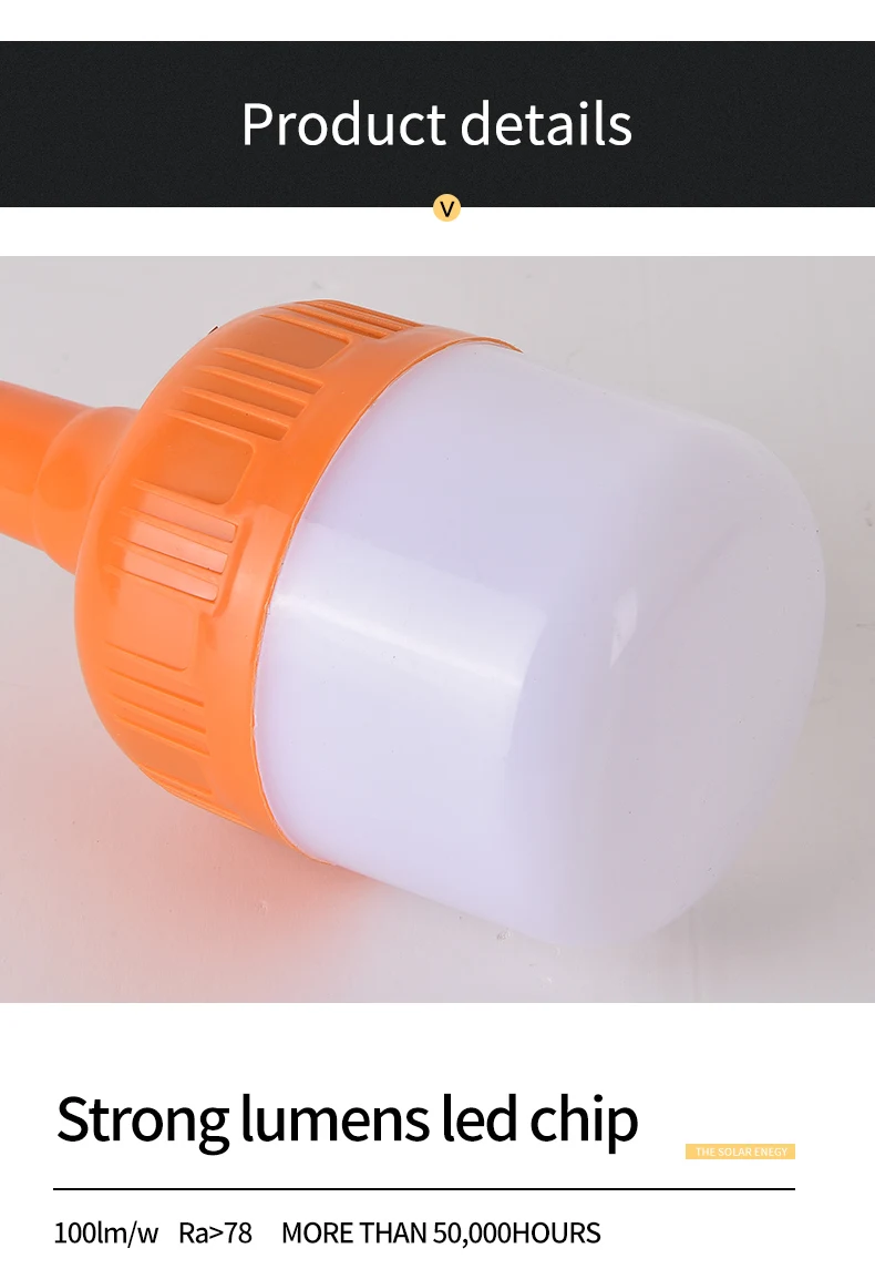 20w 40w 60w 80w indoor house rechargeable portable camping usb charger solar led flash hanging lamp lighting solar light bulbs