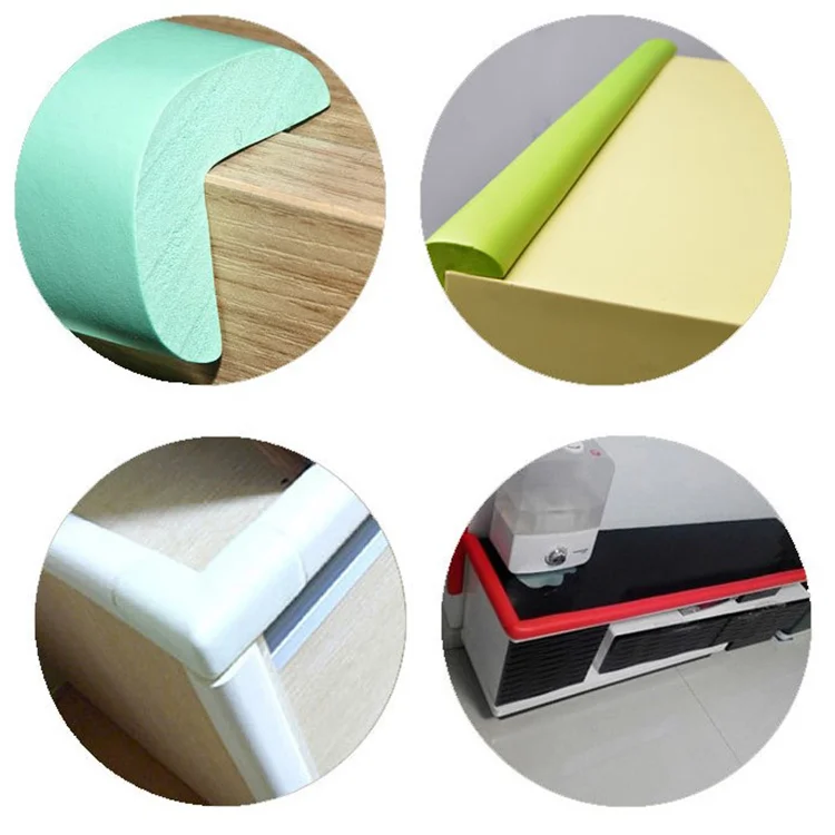 Factory Promotional Corner Guards Reusable Safe Silicone Table Protector Colorful Table Protector