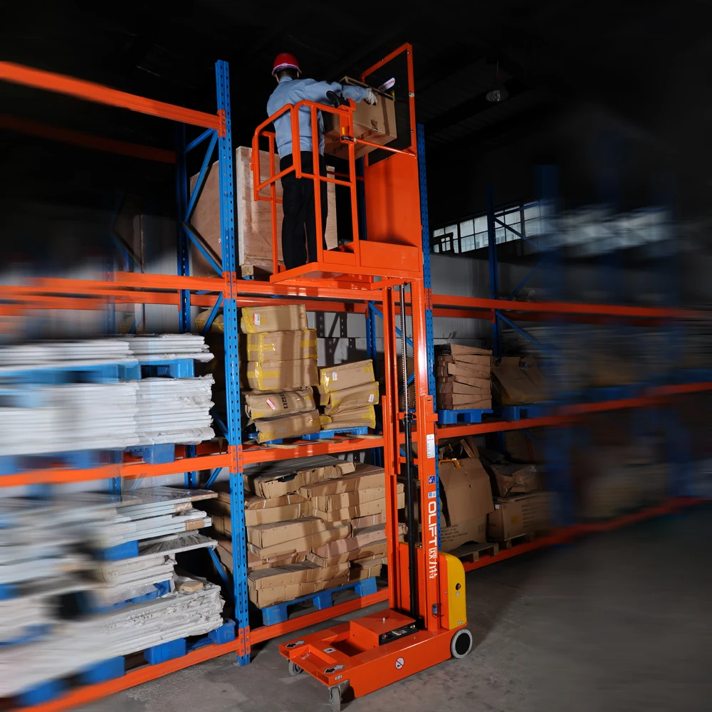 High quality electric cherry order picker with certificate CE