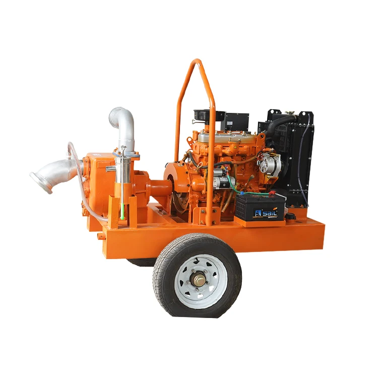 2 inch 3 inch 4 inch 6 inch Self Priming Irrigation Pump Portable Diesel Engine Sewage Pump