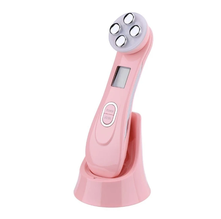 Factory Supply Micro Current Micro Needle Led Light Therapy for Face EMS Device Anti Wrinkles Beauty Equipment