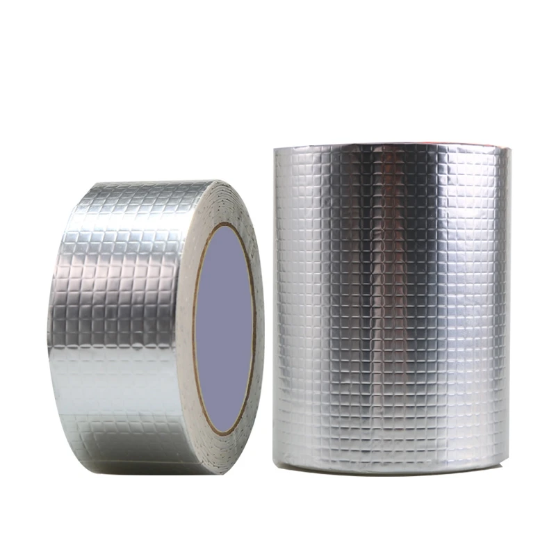 Aluminum foil thickened butyl waterproof tape wall roof air duct repair adhesive garden duct sealing anti-leakage tape